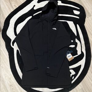 The North Face Black Hooded Coat